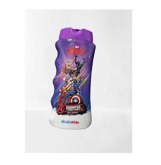 SHAMPOO NIÑOS 473ML DIBUJOS ANIMADOS 2 EN 1 G0D