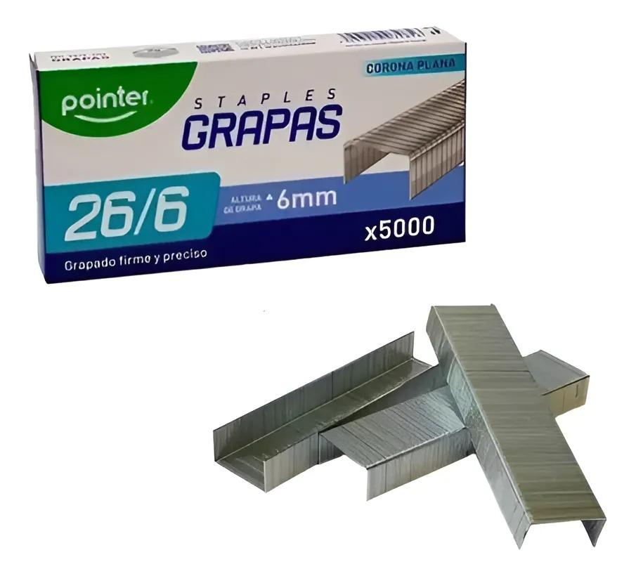 GRAPAS LISAS 26/6 X 5000 POINTER G:0D