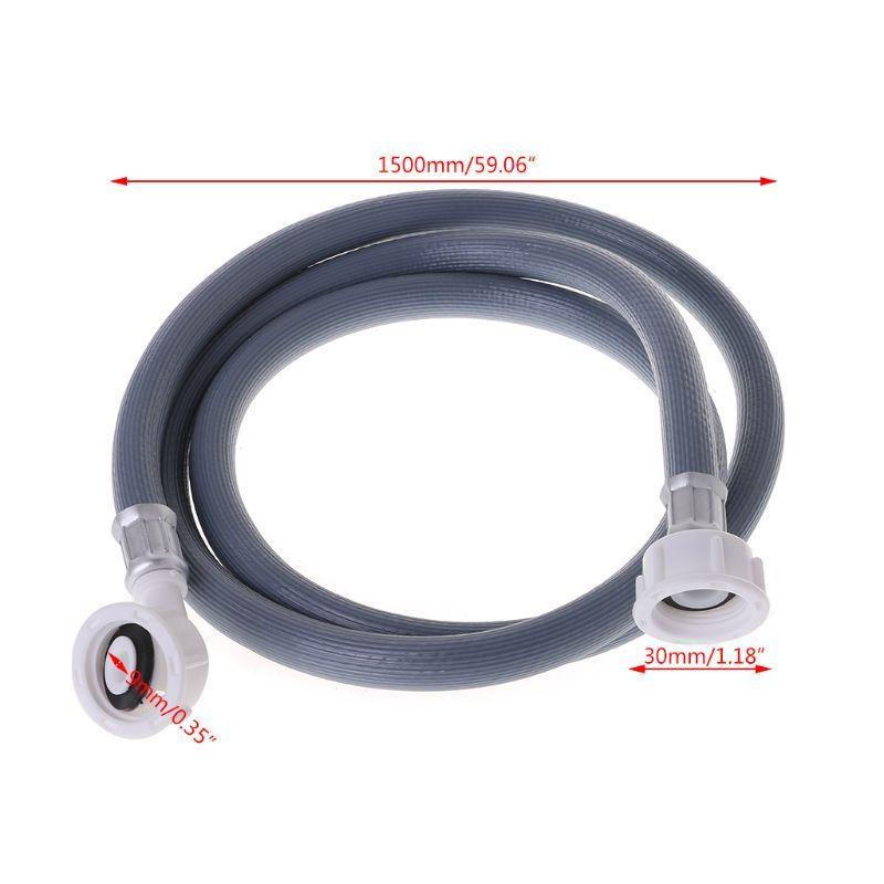 MANGUERA PARA LAVADORA 1.5M 3/4 PVC G:0D