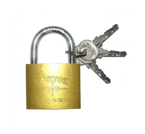 CANDADO ARO 50MM CASTOR 3 LLAVES