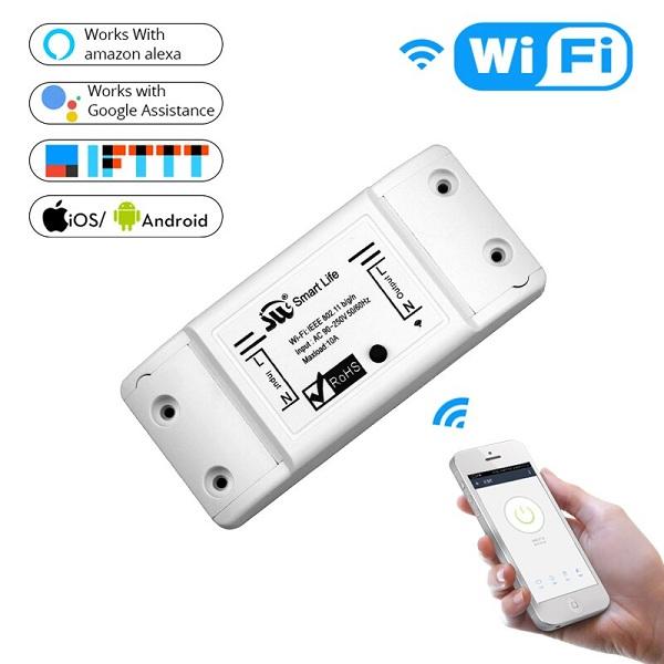 INTERRUPTOR SUICHE 10A SUPERFICIAL WIFI INTELIGENTE ALEXA G 0D