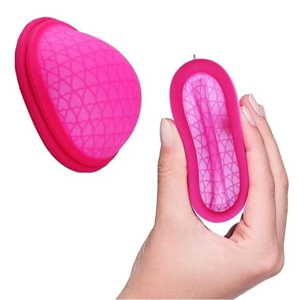 DISCO MENSTRUAL SILICON CON ESTUCHE G0D