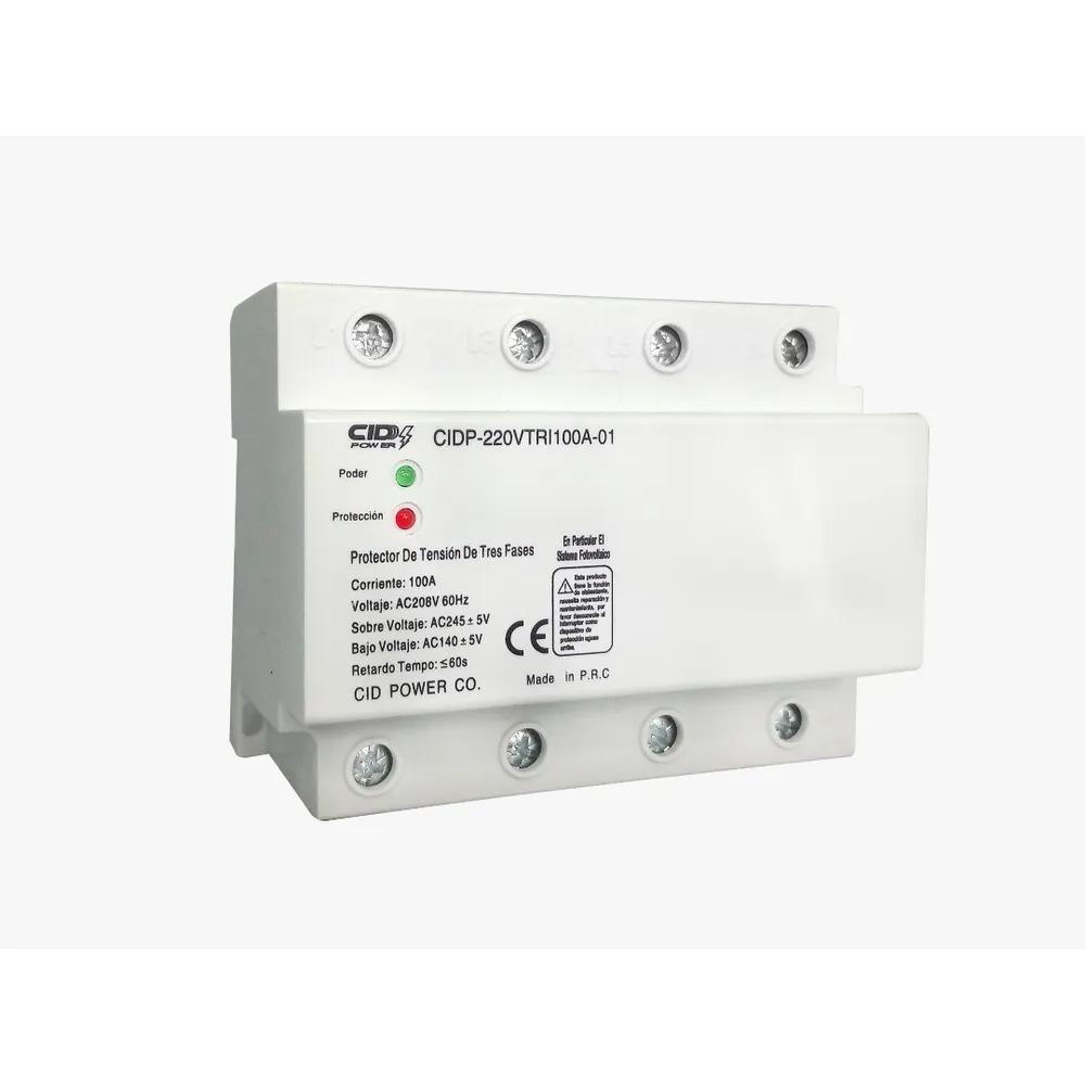 PROTECTOR DE TENSION TRIFASICO 100A 60S RETARDO G:0D